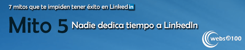 Nadie dedica tiempo a LinkedIn